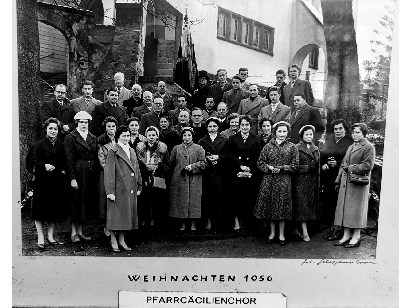 HVV-Pfarr-Cäcilienchor Lengsdorf – Weihnachten 1956