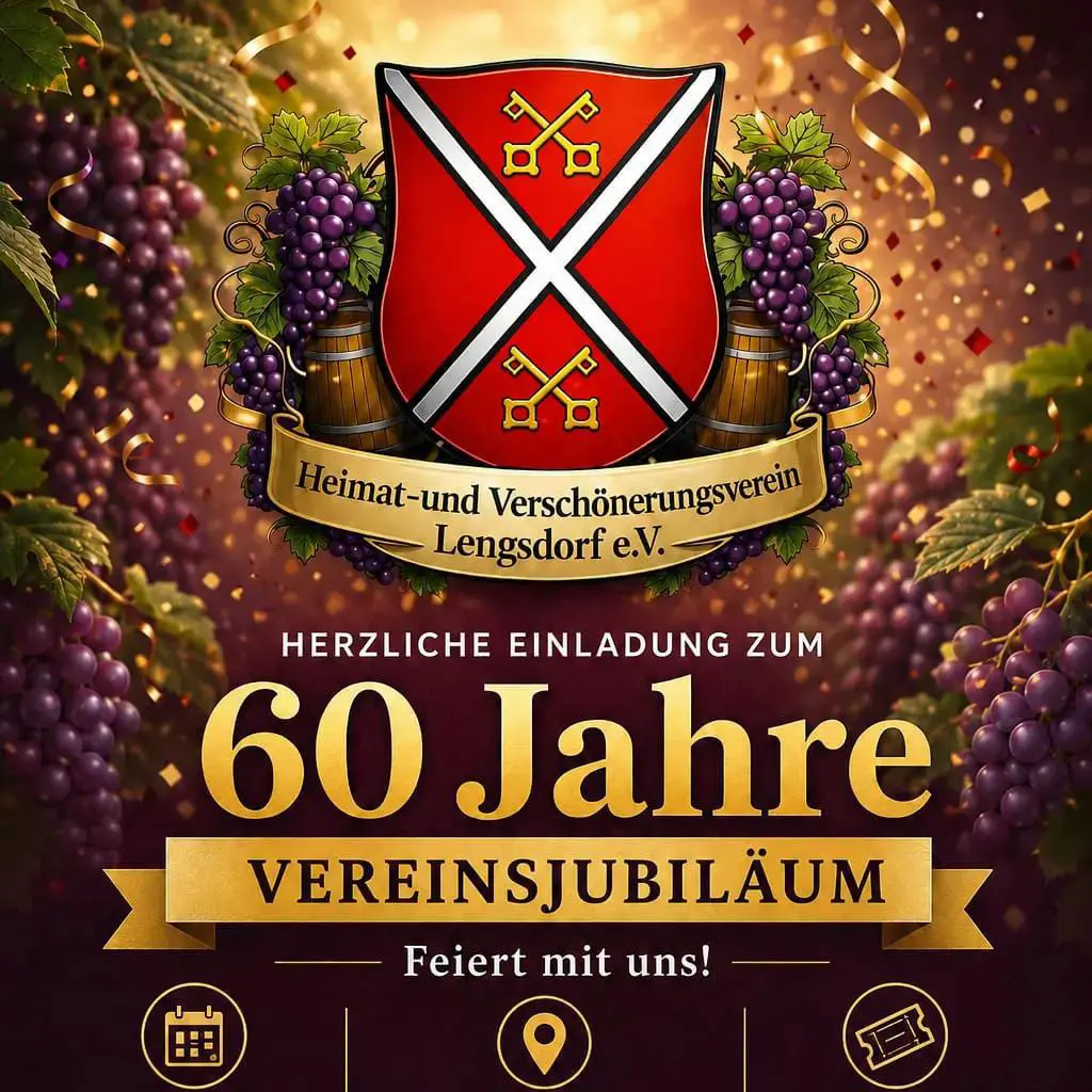 HVV-60 jähriges Vereinsjubiläum
