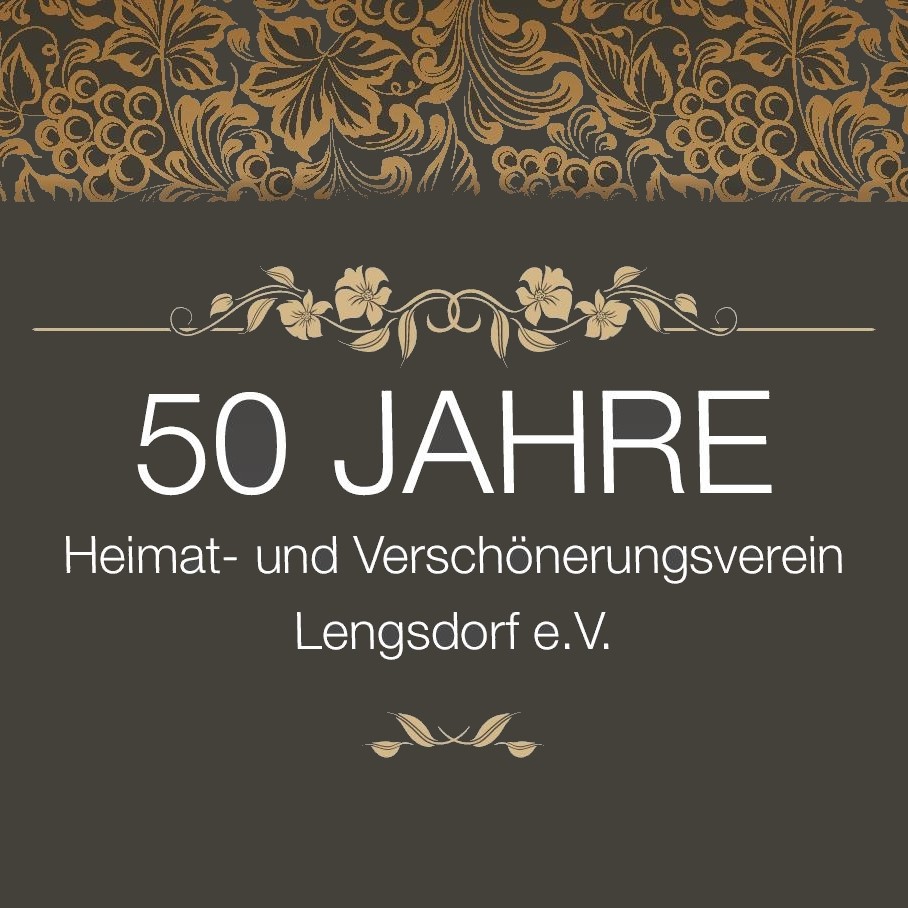 HVV-50 jähriges Vereinsjubiläum